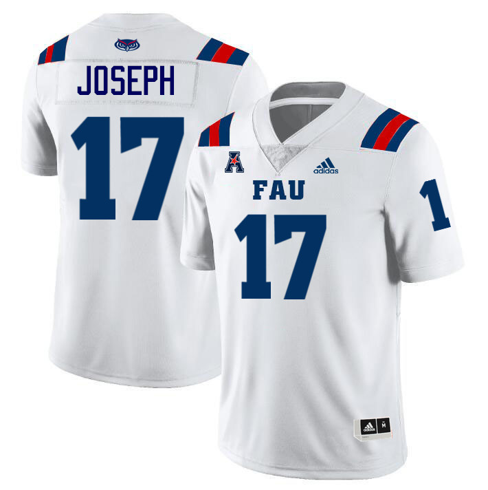 Greg Joseph FAU Jersey,Florida Atlantic Owls Football Jersey,Uniforms,Gears-White